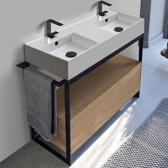Console Bathroom Vanity Double  Console Vanity, 43
